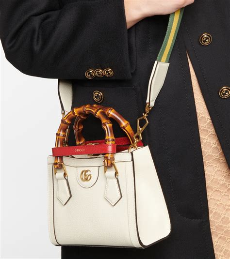 gucci diana mini bag with bamboo white|Gucci diana bag price.